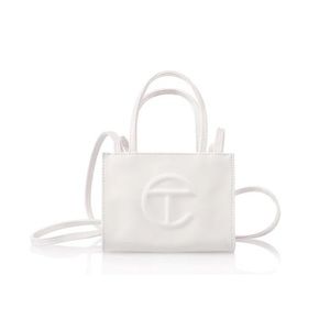 Telfar Small White Shopping Bag